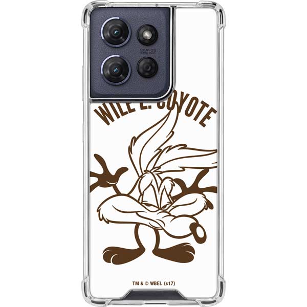 Looney Tunes Wile E Coyote Big Head Moto G 5G (2025) Clear Case