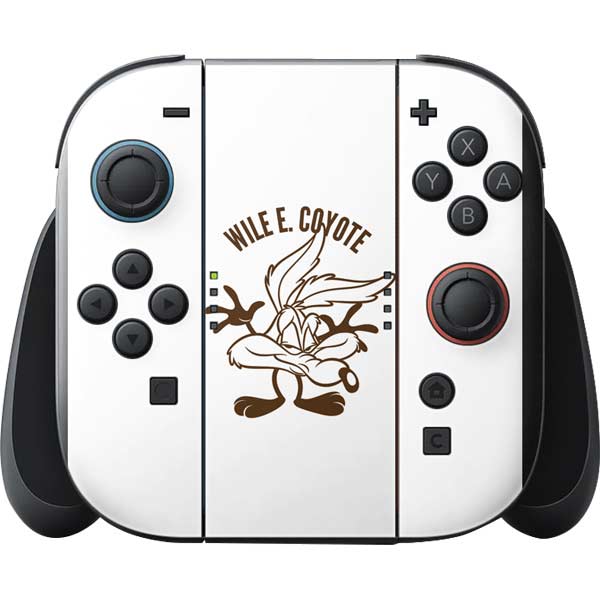 Looney Tunes Wile E Coyote Big Head Nintendo Switch 2 (2025) with Joy-Con Skin