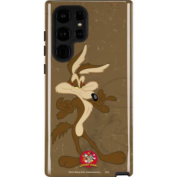 Looney Tunes Wile E Coyote Double Galaxy Cases