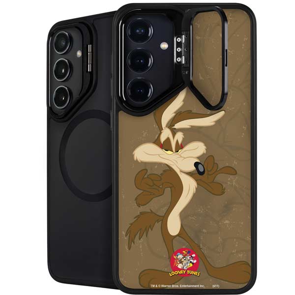 Looney Tunes Wile E Coyote Double Galaxy S26 Plus Kickstand Case