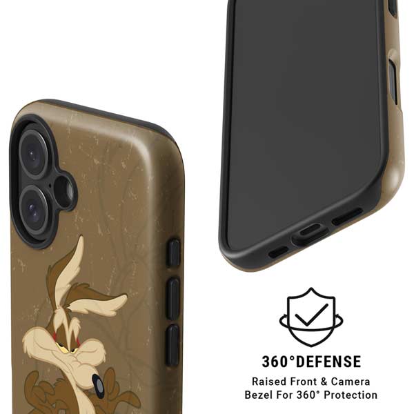 Looney Tunes Wile E Coyote Double iPhone 16 Magsafe Impact Case