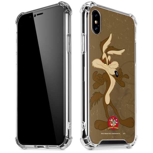 Looney Tunes Wile E Coyote Double iPhone X/XS Clear Case
