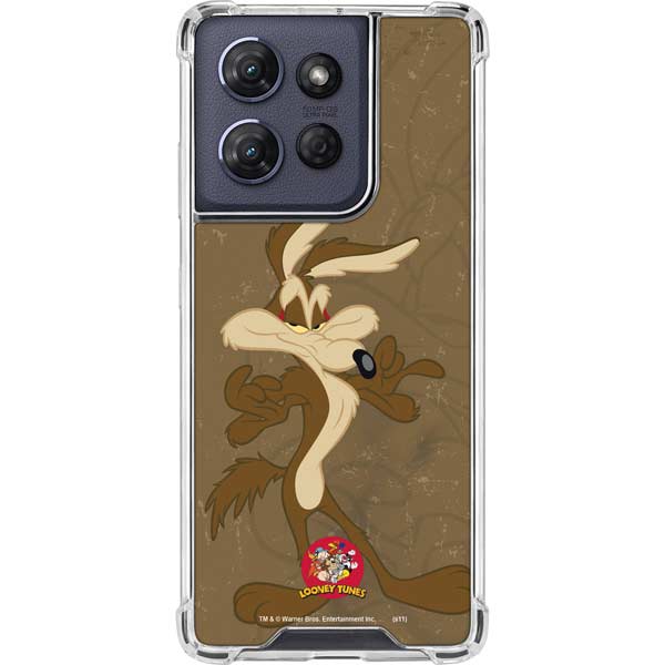 Looney Tunes Wile E Coyote Double Moto G 5G (2025) Clear Case