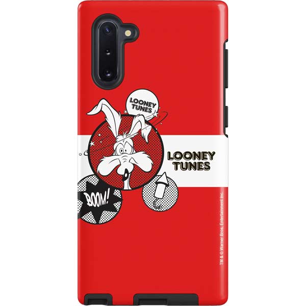 Looney Tunes Wile E Coyote Red Stripes Galaxy Cases