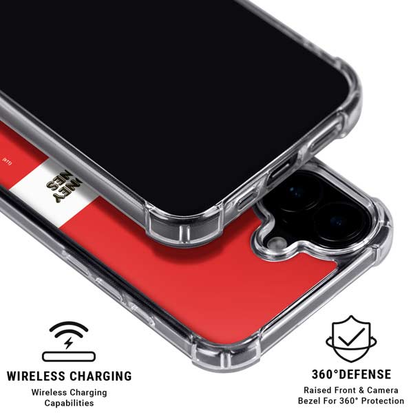 Looney Tunes Wile E Coyote Red Stripes iPhone 17 MagSafe Case
