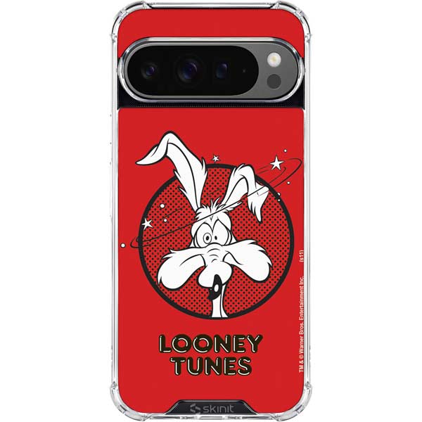 Looney Tunes Wile E Coyote Stars Google Pixel 10 Pro Clear Case