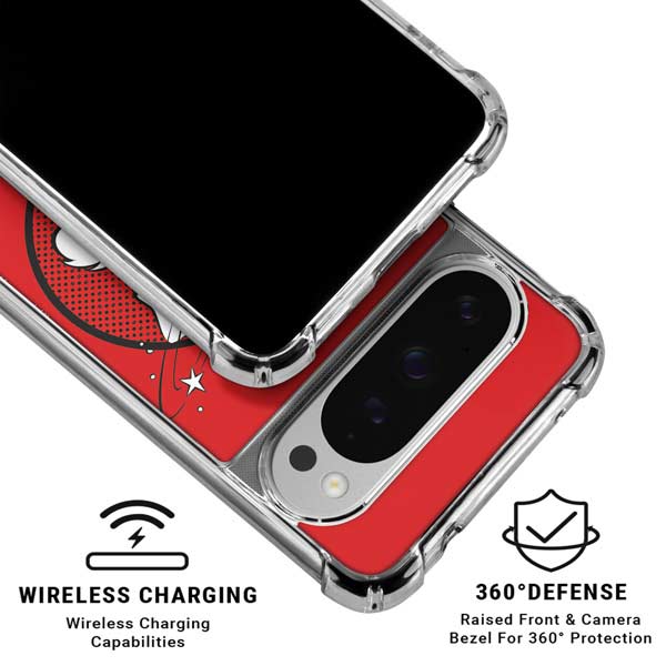 Looney Tunes Wile E Coyote Stars Google Pixel 10 Pro Clear Case