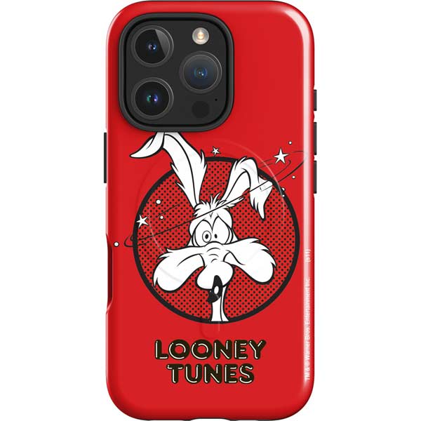Looney Tunes Wile E Coyote Stars iPhone 16 Pro Max Magsafe Impact Case