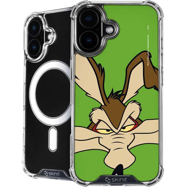 Looney Tunes Wile E Coyote Zoomed In iPhone 17 MagSafe Case