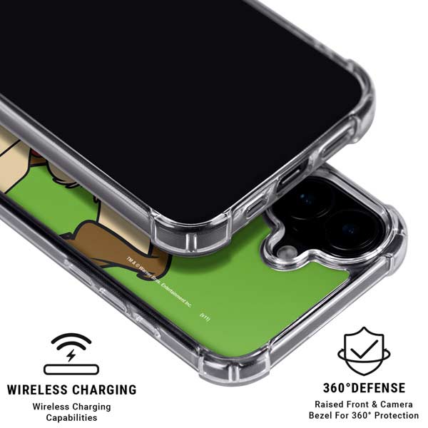 Looney Tunes Wile E Coyote Zoomed In iPhone 17 MagSafe Case