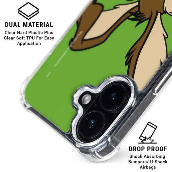 Looney Tunes Wile E Coyote Zoomed In iPhone 17 MagSafe Case