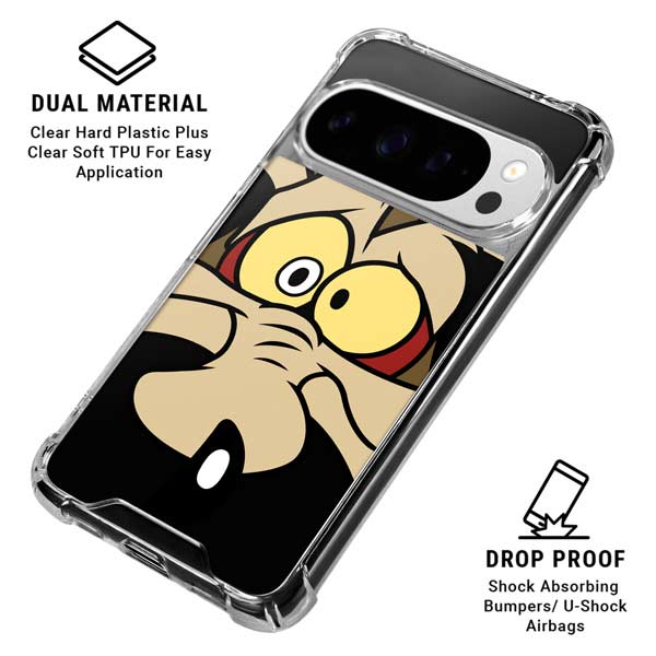 Looney Tunes Wile E. Coyote Google Pixel 10 Pro XL Clear Case