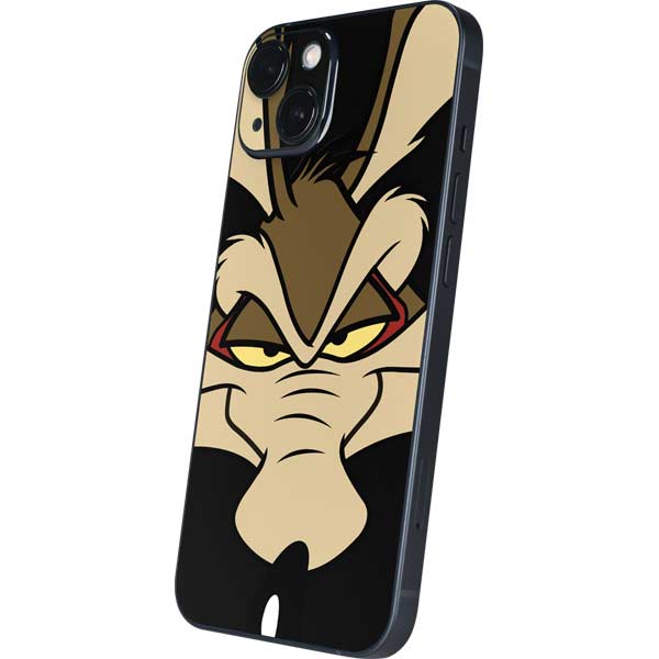 Looney Tunes Wile E. Coyote Smile iPhone 15 Skin