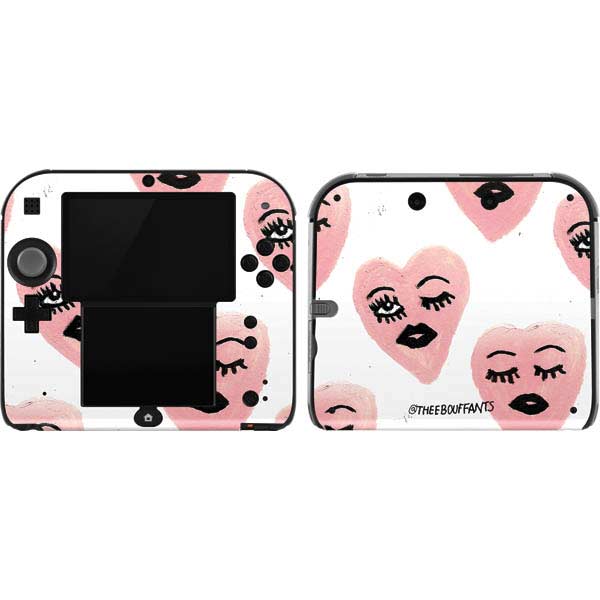 Bouffants and Broken Hearts Winking Hearts Nintendo Skins