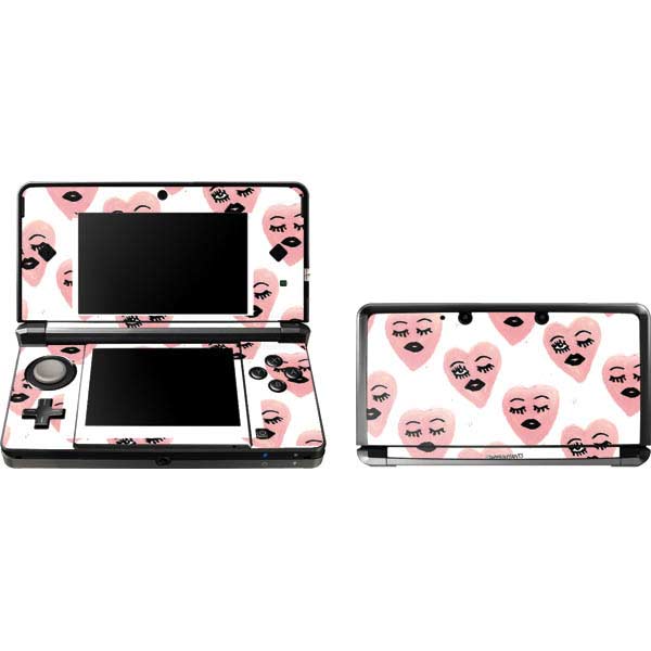 Bouffants and Broken Hearts Winking Hearts Nintendo Skins