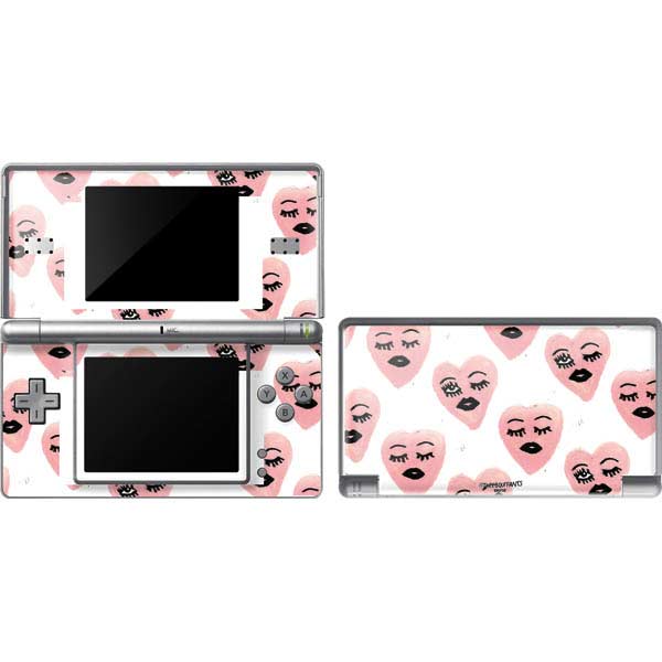 Bouffants and Broken Hearts Winking Hearts Nintendo Skins