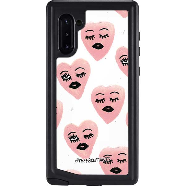 Bouffants and Broken Hearts Winking Hearts Galaxy Cases