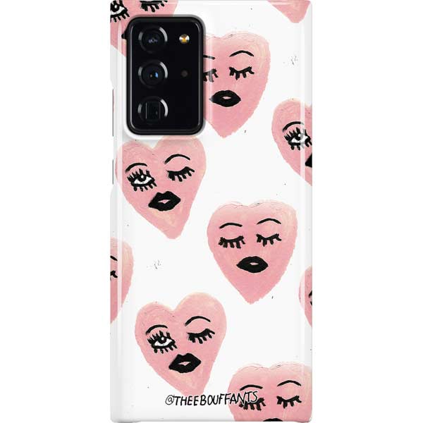 Bouffants and Broken Hearts Winking Hearts Galaxy Cases