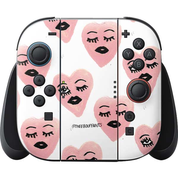 Bouffants and Broken Hearts Winking Hearts Nintendo Skins