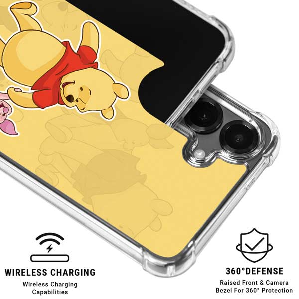 Disney Winnie the Pooh and Piglet Galaxy S26 Clear Case