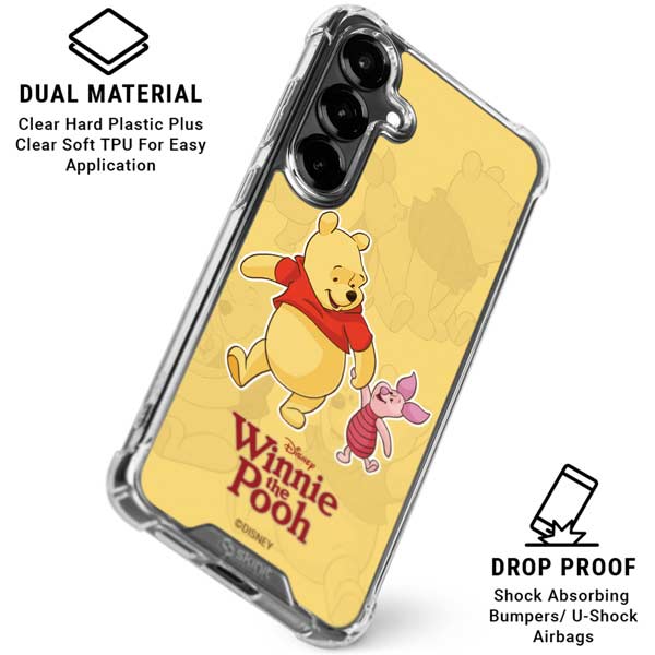 Disney Winnie the Pooh and Piglet Galaxy S26 Clear Case