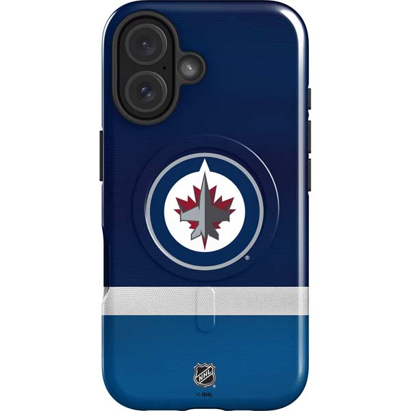 NHL Winnipeg Jets Alternate Jersey iPhone 16 Magsafe Impact Case