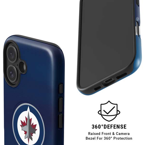 NHL Winnipeg Jets Alternate Jersey iPhone 16 Magsafe Impact Case