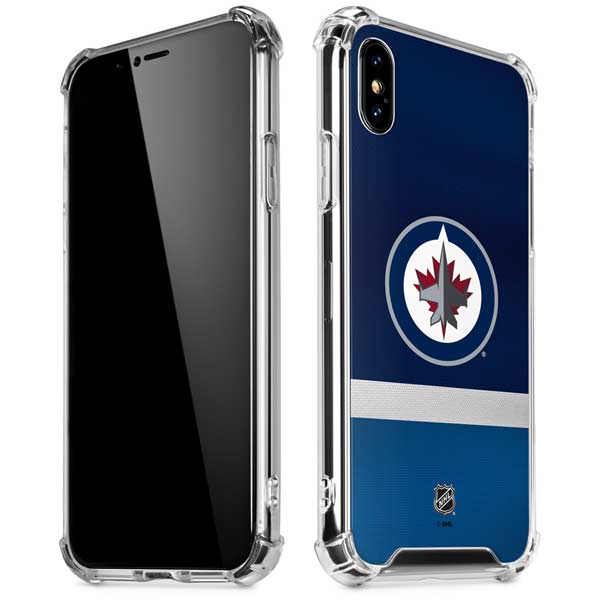 NHL Winnipeg Jets Alternate Jersey iPhone X/XS Clear Case