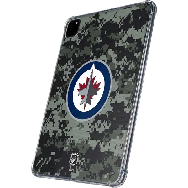 NHL Winnipeg Jets Camo iPad Pro 11in (2024) Clear Case