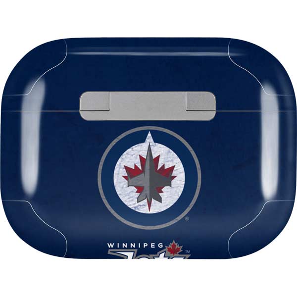 NHL Winnipeg Jets Distressed Logo AirPods Skins