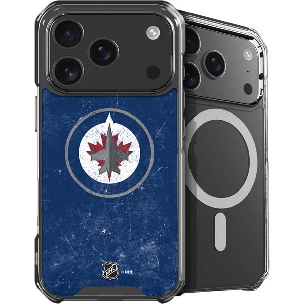 NHL Winnipeg Jets Distressed Logo iPhone 17 Pro MagSafe Case