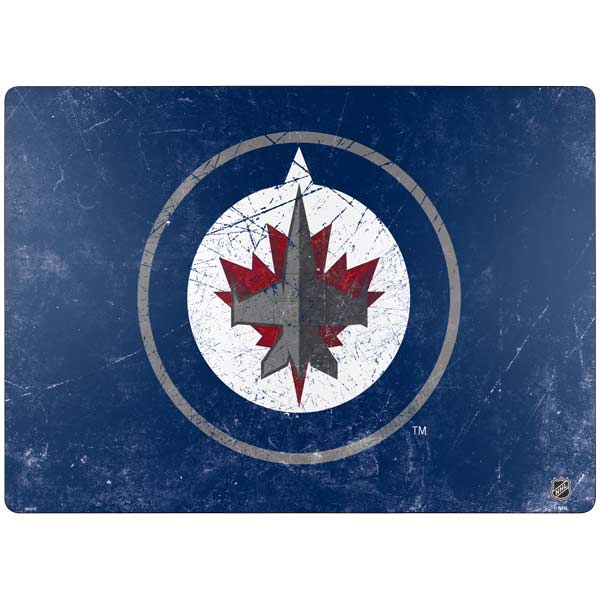 NHL Winnipeg Jets Distressed Logo Surface Laptop 7 15in Skin