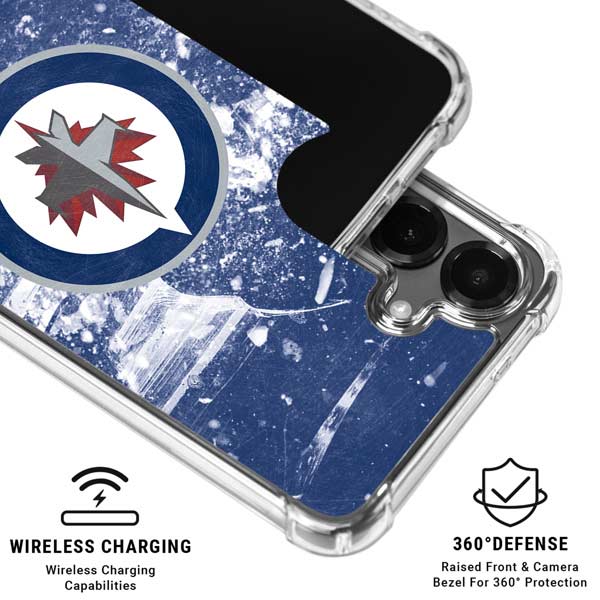 NHL Winnipeg Jets Frozen Galaxy S26 Clear Case