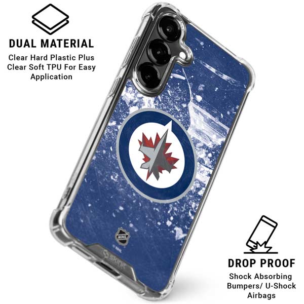 NHL Winnipeg Jets Frozen Galaxy S26 Clear Case