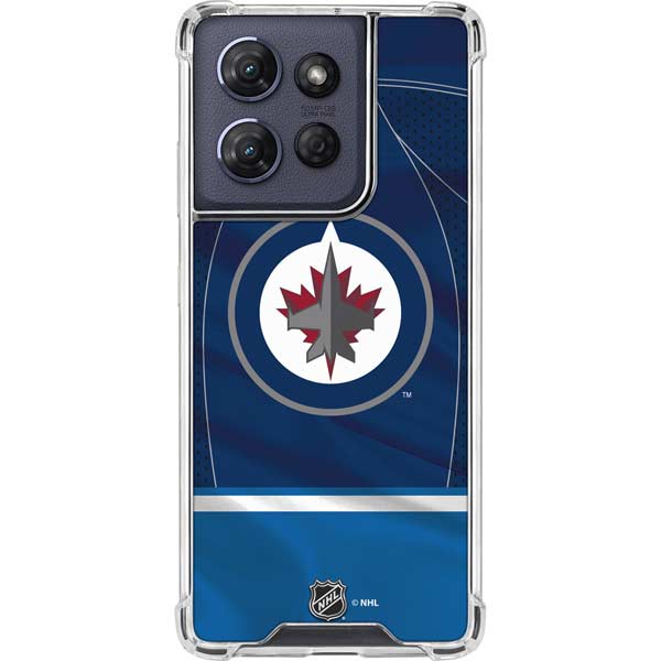 NHL Winnipeg Jets Jersey Moto G 5G (2025) Clear Case