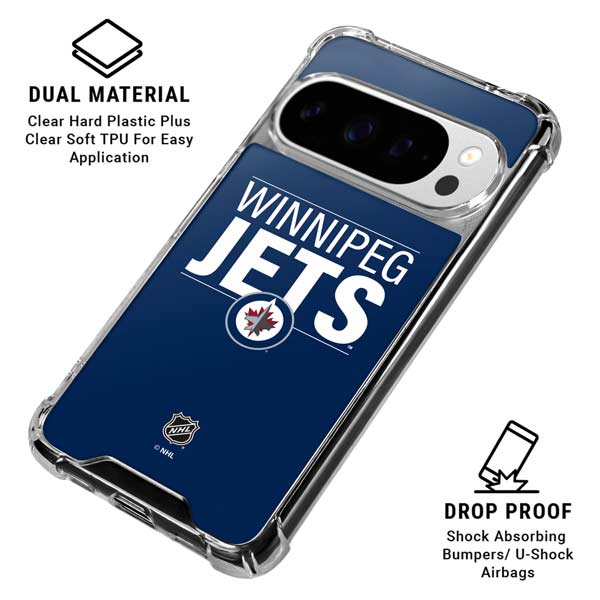 NHL Winnipeg Jets Lineup Google Pixel 10 Pro XL Clear Case