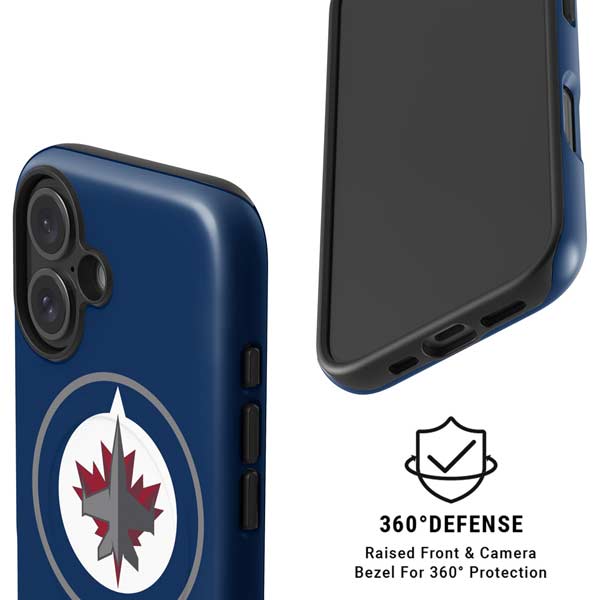 NHL Winnipeg Jets Logo iPhone 16 Magsafe Impact Case