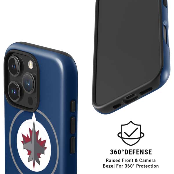 NHL Winnipeg Jets Logo iPhone 16 Pro Magsafe Impact Case