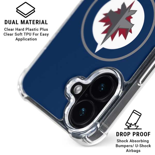 NHL Winnipeg Jets Logo iPhone 17 Clear Case