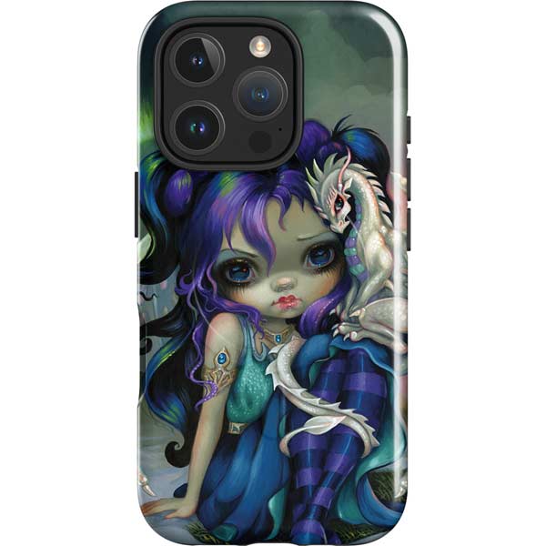Winter Fairy With Frost Dragon by Jasmine Becket-Griffith iPhone 16 Pro Magsafe Impact Case