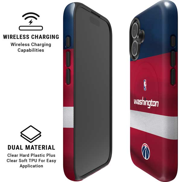 NBA Washington Wizards Jersey iPhone 17 Magsafe Impact Case