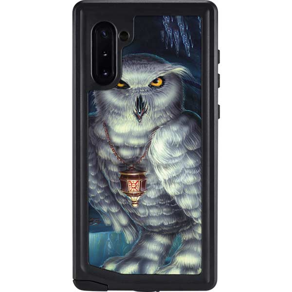 White Owl by Ed Beard Jr Galaxy Cases