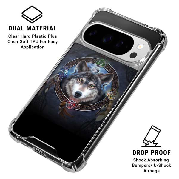 Wolf Symbols by Brigid Ashwood Google Pixel 10 Pro Clear Case