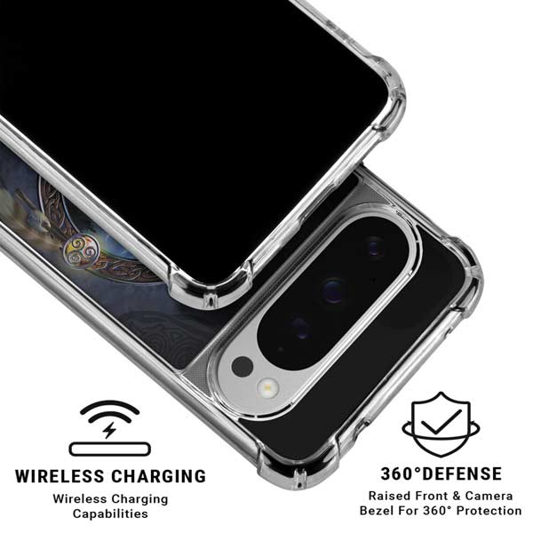Wolf Symbols by Brigid Ashwood Google Pixel 10 Pro Clear Case