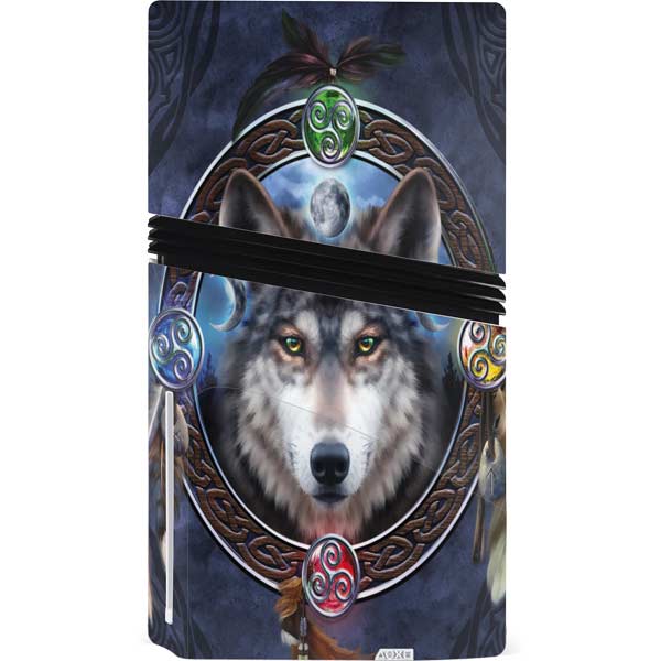 Wolf Symbols by Brigid Ashwood Skin for PS5 Pro Console with Disk Drive ...
