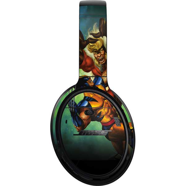 Marvel X-Men Wolverine Vs Sabretooth Bose QuietComfort 35 Headphones Skin