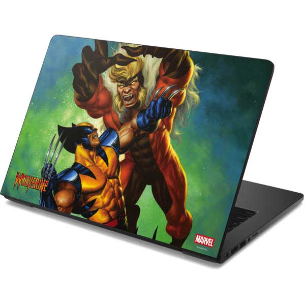 Marvel X-Men Wolverine Vs Sabretooth Dell Chromebook Skin