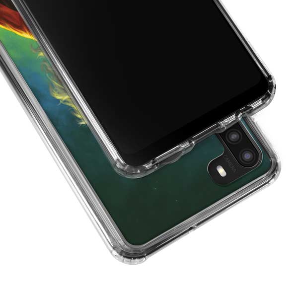 Marvel X-Men Wolverine Vs Sabretooth Galaxy A21 Clear Case