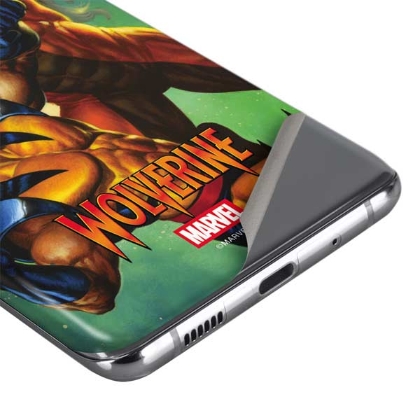 Marvel X-Men Wolverine Vs Sabretooth Galaxy S20 Skin