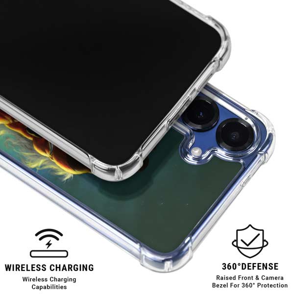 Marvel X-Men Wolverine Vs Sabretooth Galaxy S25 Clear Case